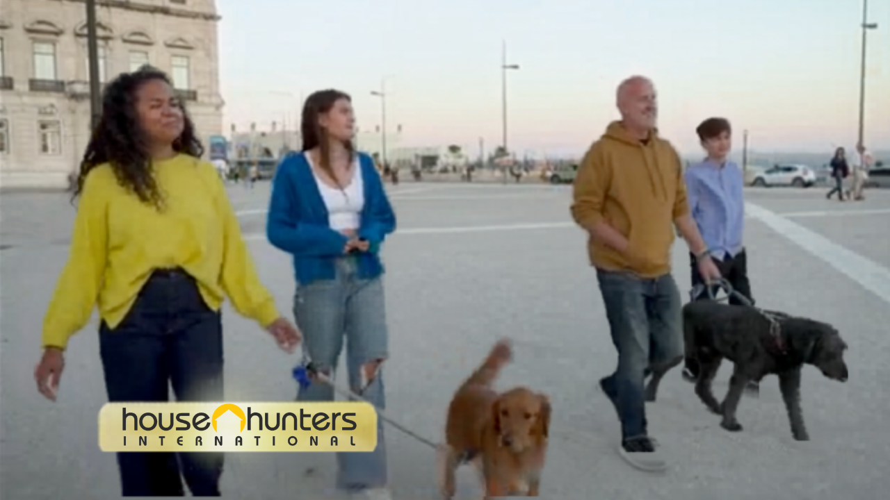 House Hunters International episode with Angus Nelson family